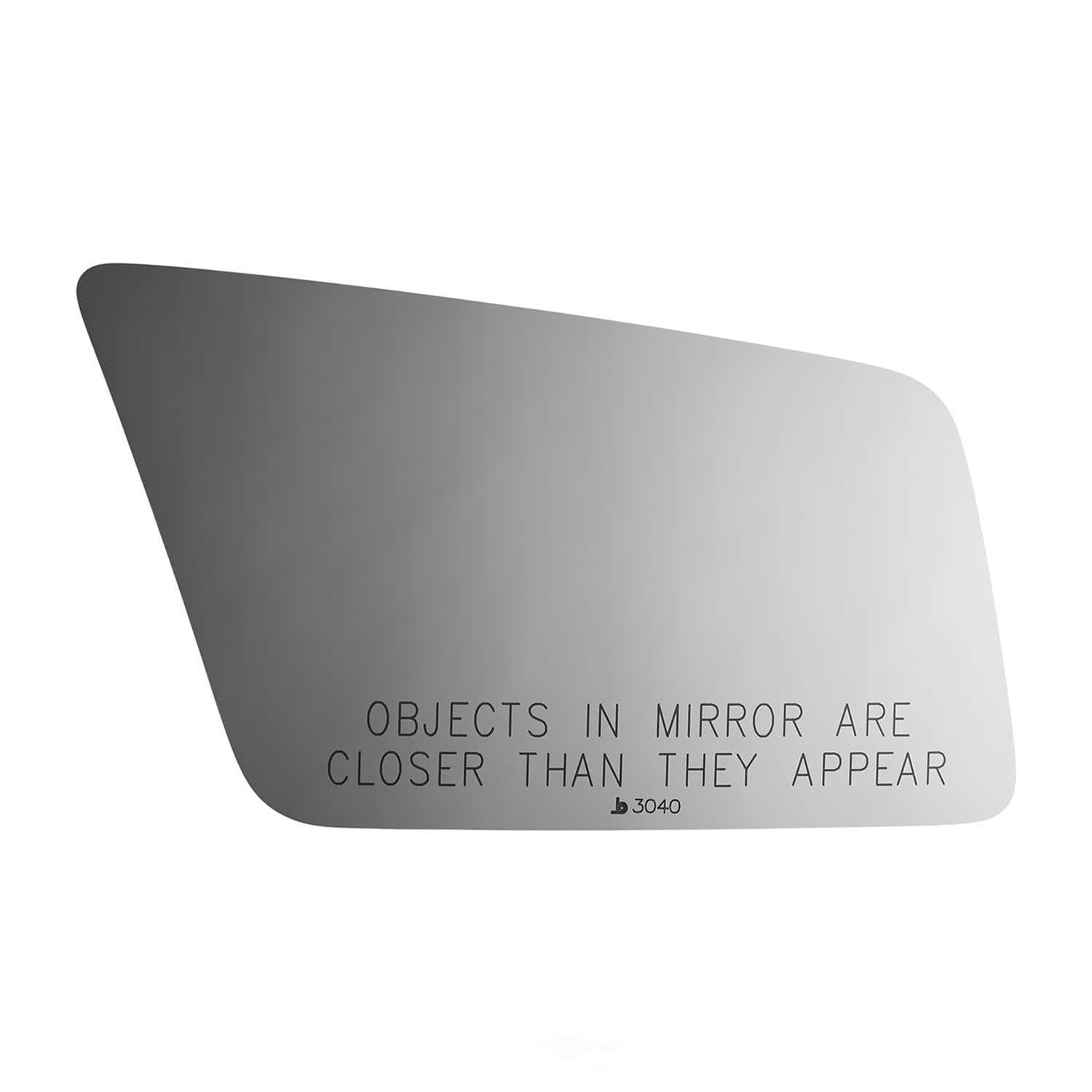 Burco Side View Mirror Replacement Glass - Clear Glass - 3040