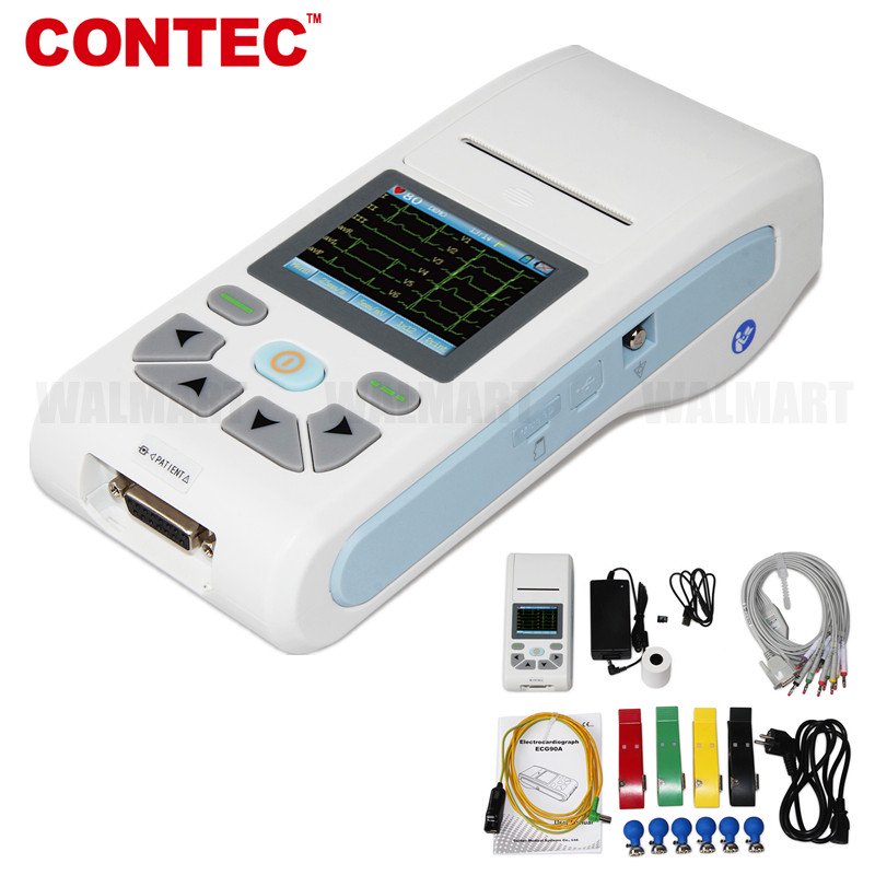 Portable Ecg recorder i channel 12 lead ecg machine Electrocardiograph