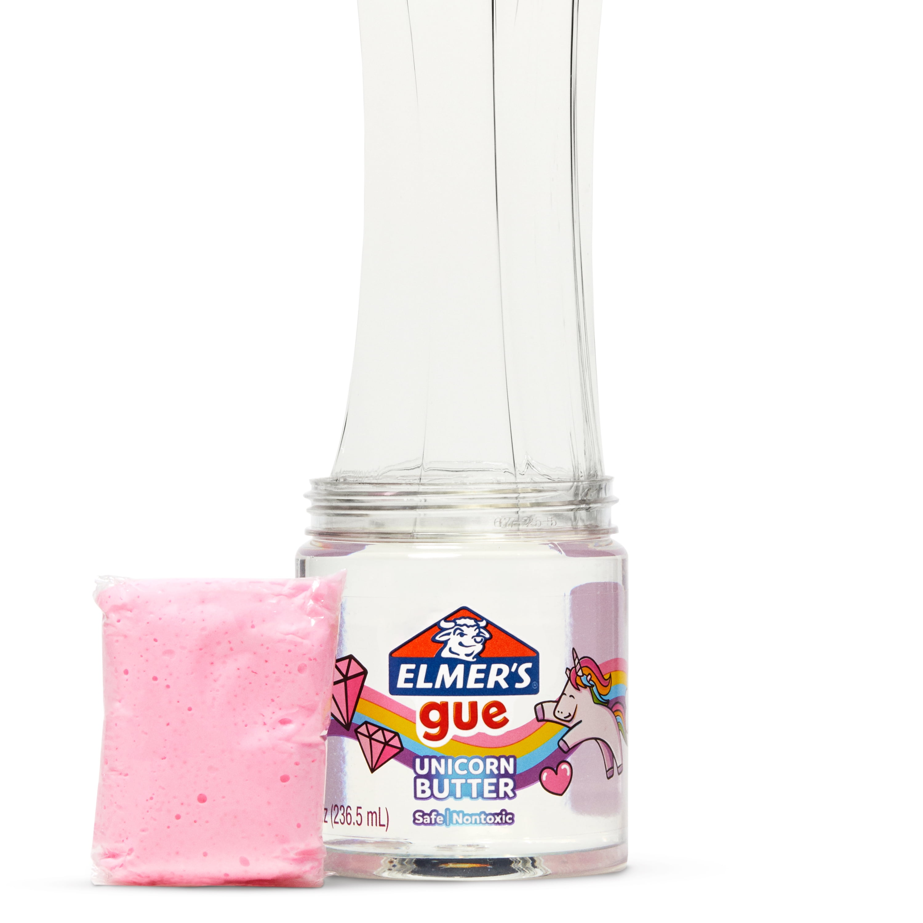 Elmer’s Gue Premade Slime, Unicorn Butter Slime, Includes Fun, Unique Add-In