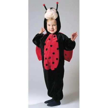 Plush Ladybug With Wings Toddler Halloween Costume