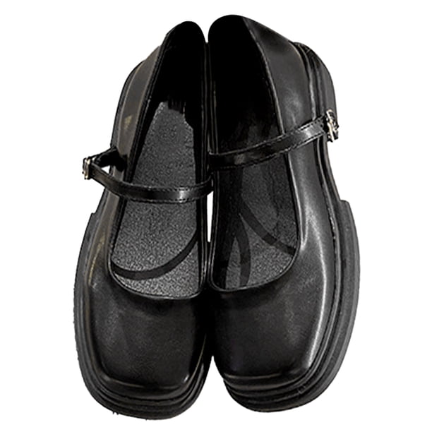 Zapatos de piel sintética para mujer, zapatos de uniforme para mujer, zapatos de uniforme cómodos para mujer, zapatos de mujer optimizados para la excelencia