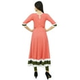 thumbnail image 5 of Bimba Women Designer Kurti Printed Rayon Long Maxi Dress Ethnic Casual Kurta, 5 of 7