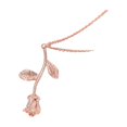 thumbnail image 1 of Guardurnaity Collar Flor Atractivo Encanto Amigable con la piel Colgante Exquisitamente pulido Accesorios de vestir Moda delicada Ropa, zapatos y accesorios Miscelánea rosa dorado, 1 of 6