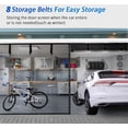 thumbnail image 6 of ### 精简短版（适合标题）
15x8FT Single Car Garage Magnetic Screen, Retractable Fiberglass Mesh with Weighted Bottom & 40 Magnets, Easy Install, Hands-Free for Garage & Patio, 6 of 15