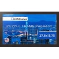 thumbnail image 4 of ArtToFrames 27.6x15.75 Inch - 70x40 CM Brown Puzzle Frame for 100 piece Puzzles.1.25 Inch Custom MDF Puzzle Frames, Coffee - Comes with Economy Acrylic, 4 of 7