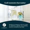 thumbnail image 6 of Libbey Atlantis Large Glass Pitcher, 73 Oz, Clear, Tall, Elegant Glass Pitcher with Handle, Modern Lemonade Jar for Water, Punch, Iced Tea, and More, 6 of 6