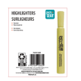 thumbnail image 4 of Pen+Gear Highlighters, Chisel Tip, Yellow, 36 Count, 4 of 5