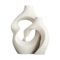 thumbnail image 2 of Ceramic Flower Jarrador de flores Bouquet Organizador de escritorio decorativo Arreglo Floral para estantería Hogar de sábanas para el dormitorio, 2 of 8