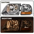 thumbnail image 2 of G-Plus Headlights Assembly Fit for Ford Expedition 1997-2002 Bumper Headlamps, 2 of 9