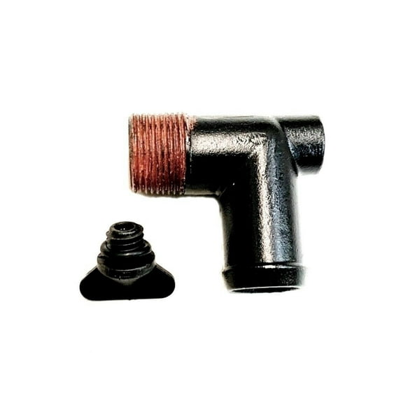 Exhaust Manifold 90 Degree Drain Plug Elbow For MerCruiser 22-862210A01, 18-4224