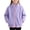 Purple, variant on RYRJJ Toddler Kid Girls Boys Fleece Jackets Lightweight Zip Up Sherpa Fall Winter Coats Long Sleeve Stand Collar Jacket