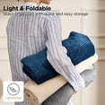 thumbnail image 4 of Funda impermeable para cama Bedsure color gris ceniza 208 x 305 cm, 4 of 8