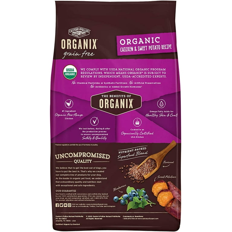 Organix grain clearance free