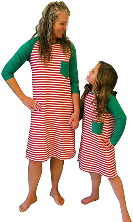 mommy daughter matching christmas dresses