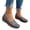 Gray, variant on Willtoo Orthopedic Flat Loafer for Women 2026 Women's Arch Support Cloe Toe Wide Feet Classic Shoes Casual Easy Slip on Vintage Shoes with Barefoot Feel Comfortable Loafers for Outdoor Walking