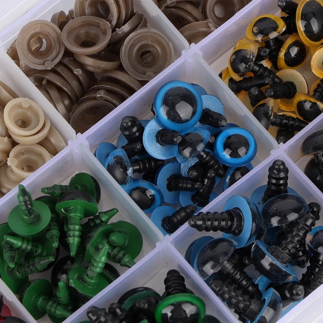 Stuffed Toy Eyes Button,50pcs/set Stuffed Toy Eyes Animal Eyes Button DIY Toy Eyes Button Modern Innovation