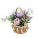 thumbnail image 1 of Cesta de Flores Tejida a Mano Elegante Cesta de Flores con Asa para Decoración de Mesa de Boda y Hogar ANGGREK  Otros, 1 of 8