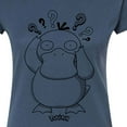 thumbnail image 3 of Pokémon - Psyduck Pattern - Juniors Fitted Graphic T-Shirt, 3 of 5