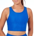 thumbnail image 4 of Kadi Women's Printed Stevie Bra, Metro Print - Royal, Small, 4 of 6