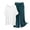 Green, variant on Women's V-Neck Loose Fit Pajama Set with Wide Leg Pants, Soft Polyester Two-Piece for Casual Home Wear and Lounge