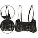 thumbnail image 3 of Arnés de cinturo para mujer a , cinturón debajo del pecho, corsé, fajín, correas de material cuero PU, accesorios para el cuerpo, banda elástica Punk pa Hugo corsé cinturón, 3 of 5