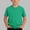 Green, variant on Amidoa Crewneck Boys Short Sleeved Solid Color T-Shirt Cotton Summer Casual Tee,Green,3-4 Years