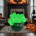 thumbnail image 6 of Glowing Witch's Cauldron Set, Easy DIY Light-Up Bubbling Cauldron With Clear Ornaments, Halloween Party Indoor Prop Decor (Green), 6 of 6