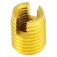 thumbnail image 4 of 10pcs Self Tapping Threaded Insert, Self Tapping Screw Bushing, 302 Slotted Type High Strength Galvanized Rail Car Industry For Automobile Industry, 4 of 8