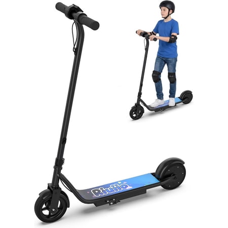 Electric Scooter for Adults Teens & Big Kids 250W Motor 25.2V 4.4Ah 9Mph 10 Miles Max Range 6.5 inch Tires 16LBS Portable Lightweight E-Scooter