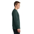 thumbnail image 2 of Port & Company Long Sleeve 5.4-oz. 100% Cotton T-Shirt. Dark Green. 2XL., 2 of 3