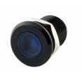thumbnail image 1 of Alpinetech 12mm 1/2" Blue 12V LED Metal Indicator Pilot Custom Dash Light Lamp, 1 of 4