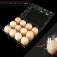 Clear Plastic Egg Cartons 50 Pack Bulk Egg Cartons for Chicken Eggs