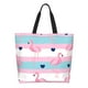 thumbnail image 1 of Disketp Flamingo1 Bolsa Tote Estampada para Mujer, Bolso de Hombro y de Mano para Compras y Viajes, 1 of 8