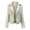 Beige, variant on Winter Clearance 2023 Winter Coats for Women Plus Size Slim Leather Stand Collar Zip Motorcycle Suit Belt Coat Jacket Tops