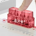thumbnail image 1 of WHEANG 5 Hole Portable Paper Punch For Handheld Punching Tool For /Letter Size Sheets Adjustable Margin Lightweight For School Use, 1 of 9