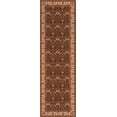 thumbnail image 5 of Momeni Persian Garden Collection Chinese Machine Made Cocoa Area Rugs 2'6"X8', 5 of 5