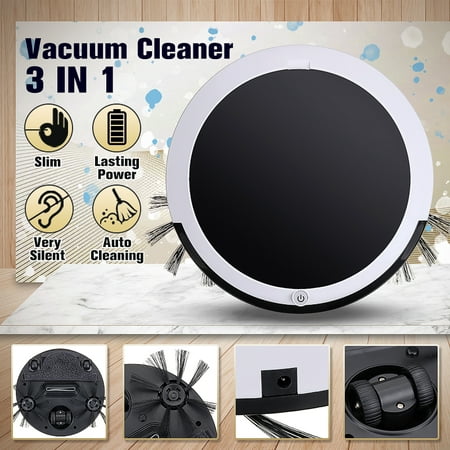 Smart Cleaning Robot Auto Automatic Robotic Mopping Cleaner Sweeper Sweeping Machine Mop Cordless Rechargeable Dry Wet