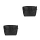 thumbnail image 4 of Ounissouiy Bolsa de nailon impermeable, práctico organizador de almacenamiento para insertar bolso, bolsa de almacenamiento fuerte y elegante negro 2piezas, 4 of 6