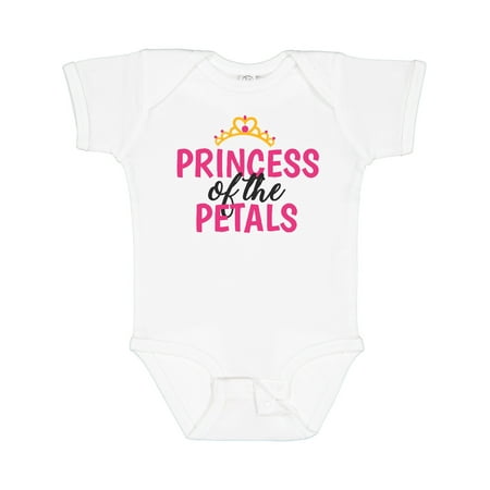 

Inktastic Princess of the Petals with Crown Gift Baby Girl Bodysuit