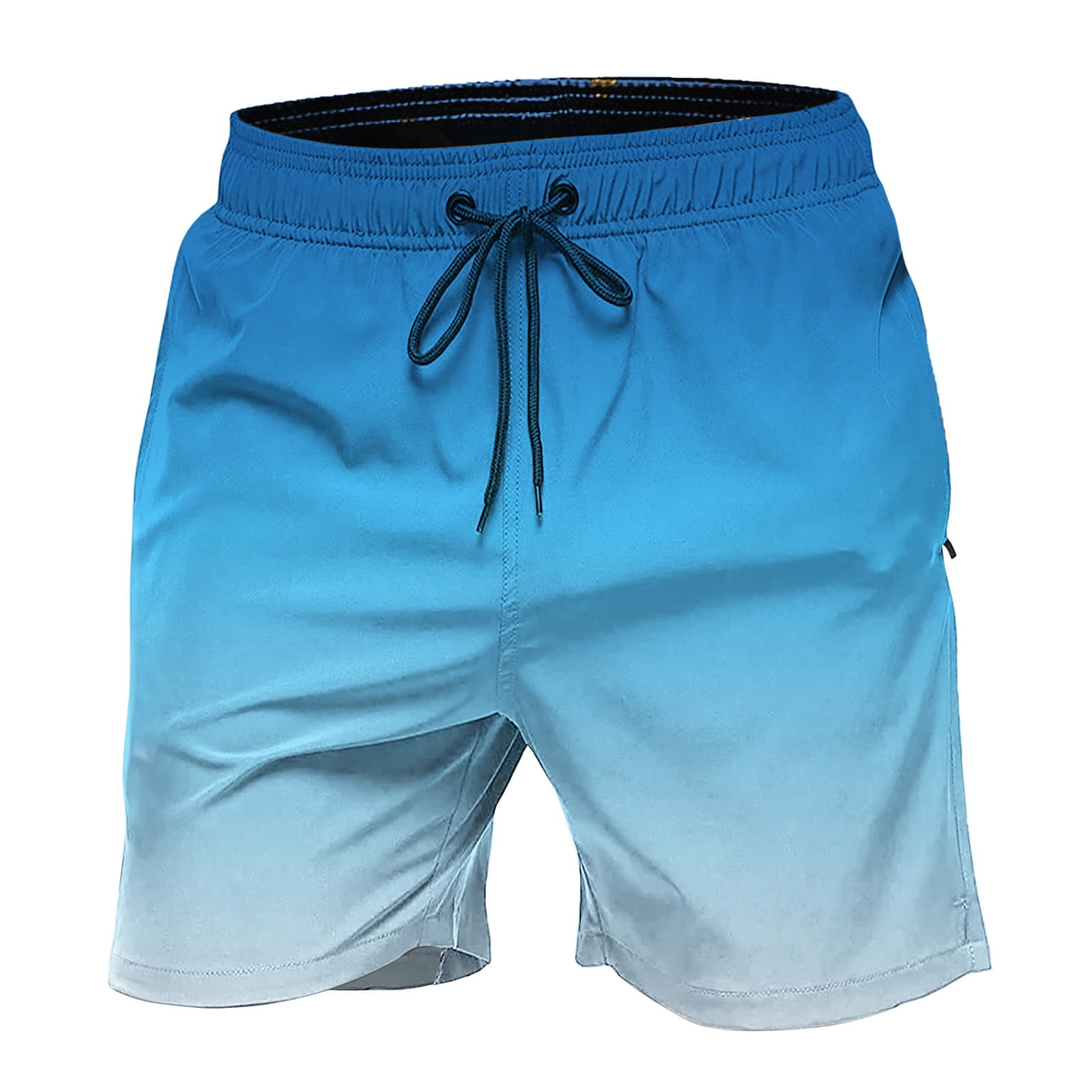 Booker Men Beach Shorts Sports Quick Dried Beach Pants 5/4 Printed