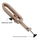 thumbnail image 3 of Abrazadera de madera para manualidades de cuero, mesa de escritorio, costura de cordones, abrazadera de caballo, madera, bricolaje, costura a mano, abrazadera de artesanía de cuero, 3 of 5