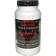 Healthy Origins Razberi-K Raspberry Ketones Capsules, 180 CT