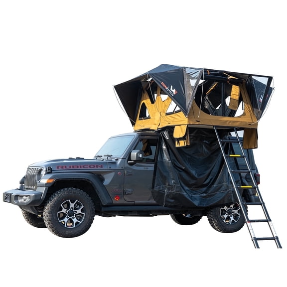 Naturnest Andromeda 2-Person 4-Season Rooftop Tent - Ventilated, Waterproof UV-Resistant for Jeep, SUV, Truck