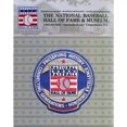 thumbnail image 3 of AJ Sports Maillot Logo Rond Induction Temple de la Renommée du Baseball Cooperstown Patch, 3 of 4