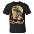 thumbnail image 2 of Personalized Dad Dinosaur Shirt, Funny Father's Day T-Shirt for Dad, Custom Papa Graphic Tee, 2 of 3
