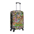 thumbnail image 3 of My Singing Monsters Luggage Cover Washable Suitcase Cover Protector Fits 18-32 Inch Suitcase Travel Accessories, 3 of 8