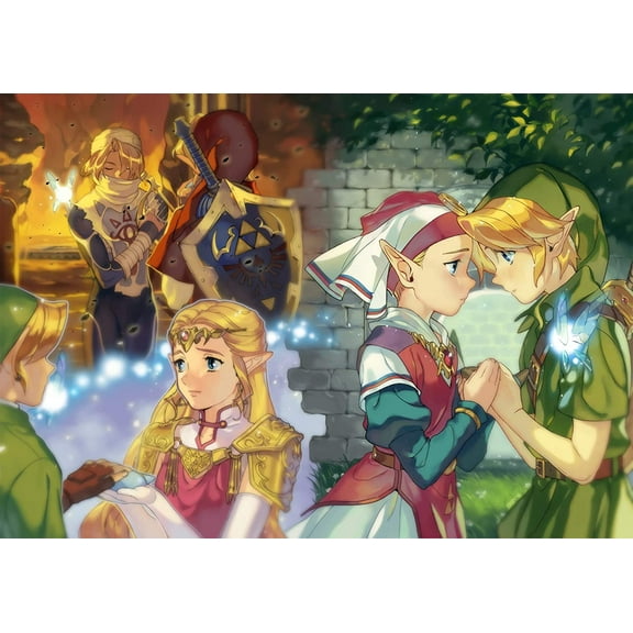 Diamond Painting Kits for Adults, The Legend of Zelda 5D DIY Diamond Art Kits Full Drill Diamond Dots for Gift Wall Decor and Relaxation Gem Arts 12x16 inch