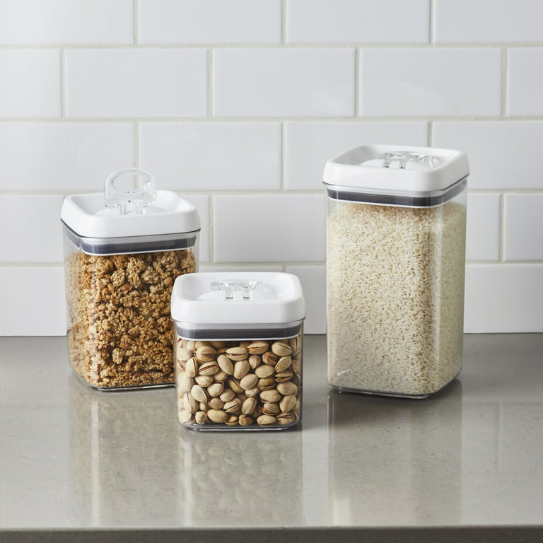 Better Homes & Gardens 3-Piece Flip TITE Food Storage Set, Clear