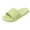 Green, variant on Shower Shoes for Women Men Slip On Comfortable Home Slides Quick Drying Non Slip Bathroom Shoes Indoor Outdoor Slipper Spa Gym Pool Beach Vacation Sandal Pink 8/9 Wide