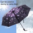 thumbnail image 4 of Portable UV Protection Sunshade Sunshade Rainproof Windproof Men's Women's Adult Folding Umbrella with Pattern, 4 of 8